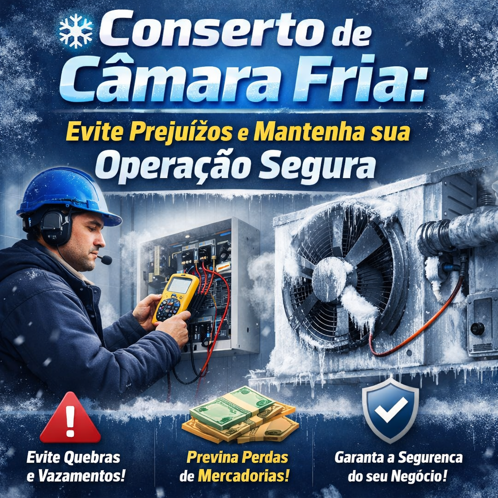 Conserto de Cmara Fria Evite Prejuzos e Mantenha sua Operao Segura