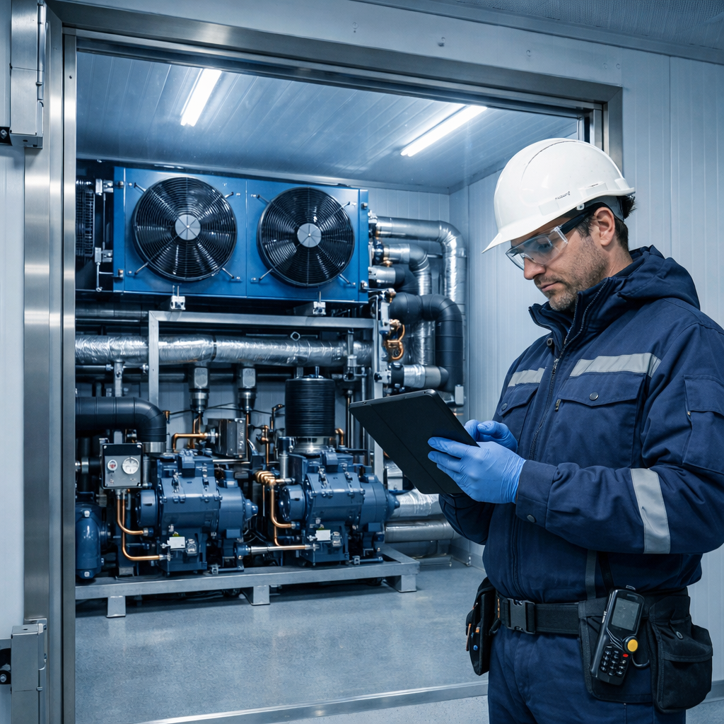 Industrial Cold Chamber Maintenance