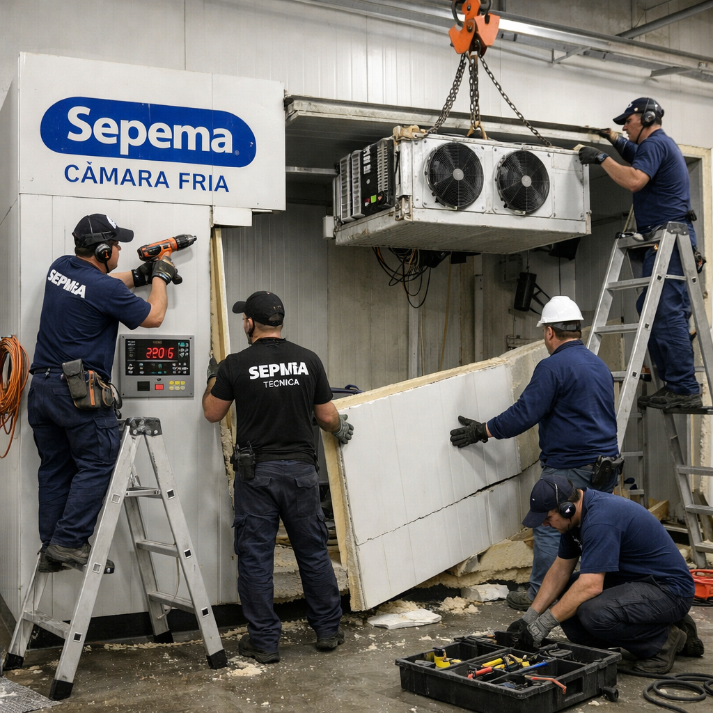 Sepema Cmara Fria Disassembled-1